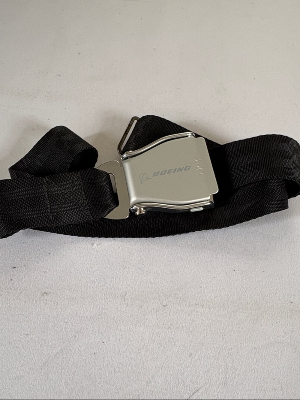 Boeing Buckle Web Seatbelt Novelty Belt adjustable